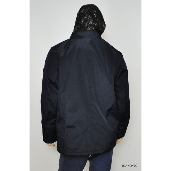 TUMI T-Tech Men's Bib Mictotech Bonded Hipster Jacket Coat Top Navy XL Nwt $250 - Picture 7 of 11